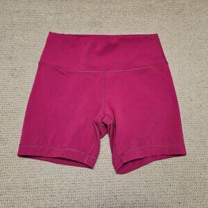 Lululemon Wunder Train High-Rise Short Ripened Raspberry Pink 10 Workout W7BESS